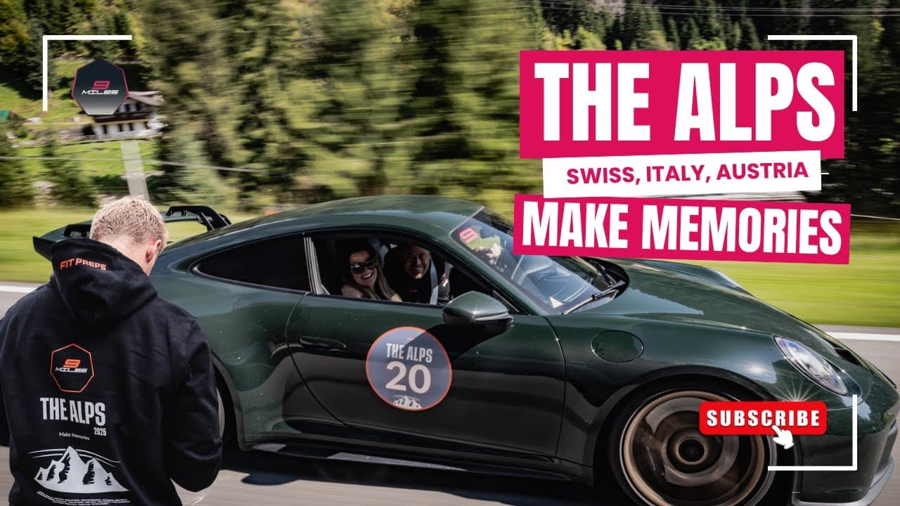 9 Miles Supercar Event - The Alps 2025
